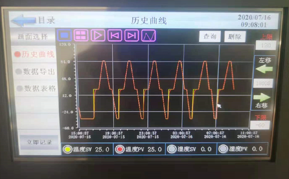 高低温试验箱运行控制系统